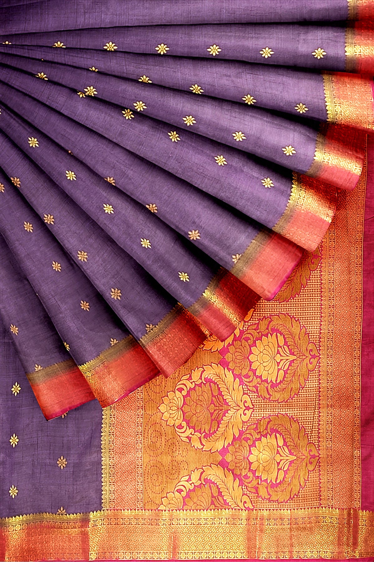 Baingani Silk Saree