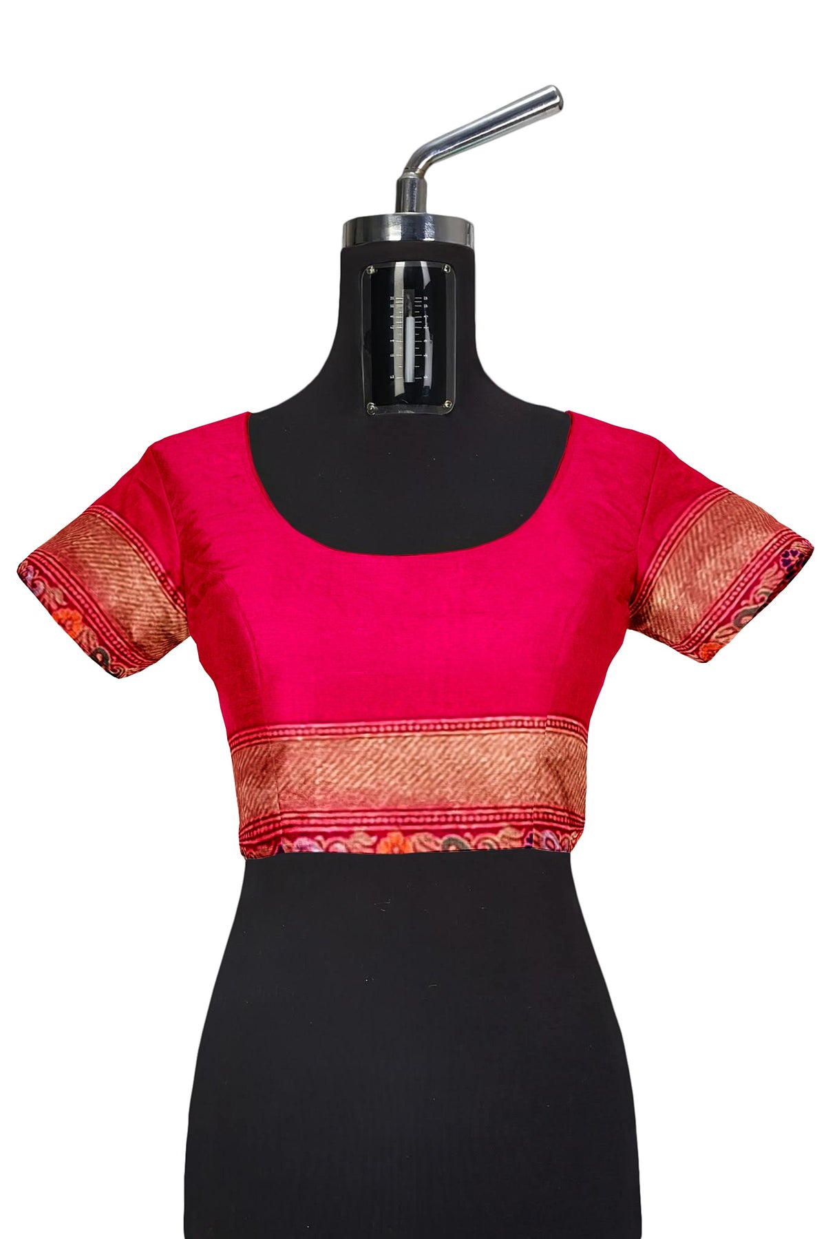 Pink Floral Tishu Meenakari Paithani Inspired Banarasi Silk Saree